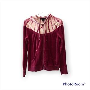 Calvin Klein Long Sleeve velvet hoodie